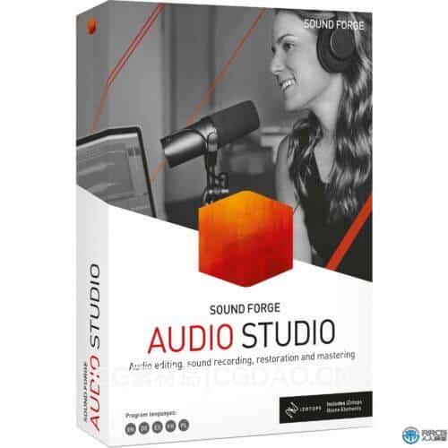magix sound forge audio studio音频编辑室软件v15.0.0.118