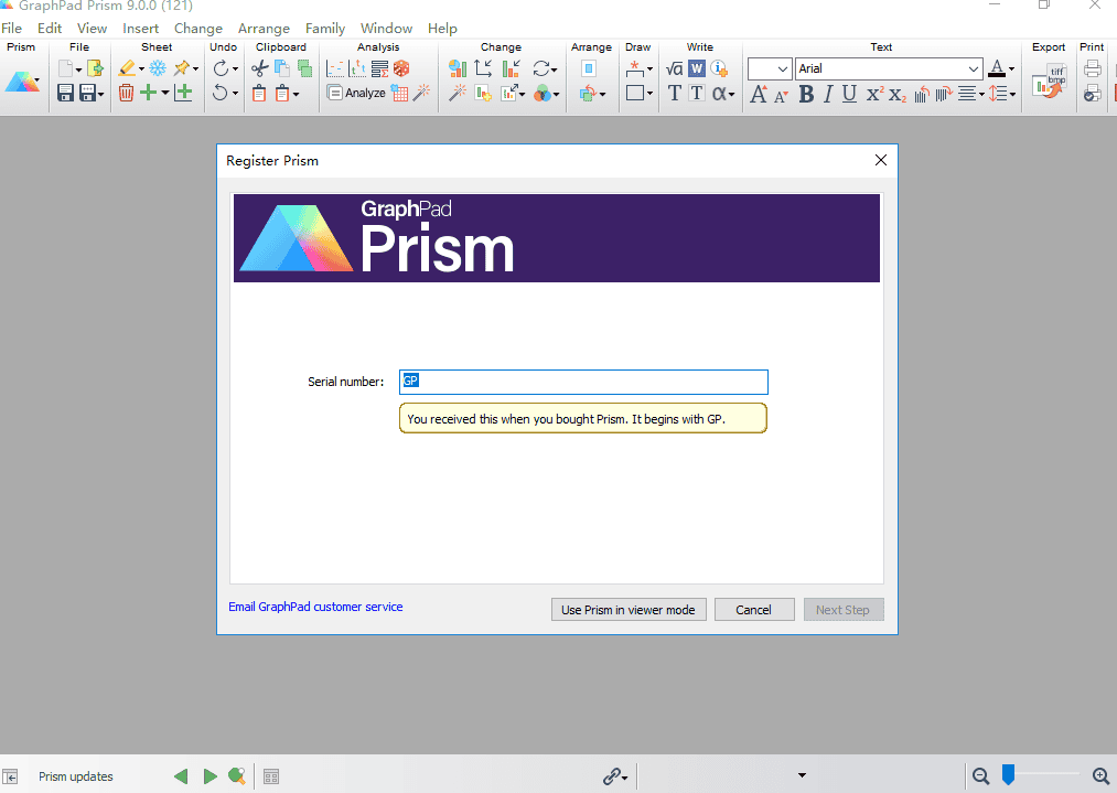 医学绘图软件graphpad prism9.0英文破解版安装图文教程、破解注册方法