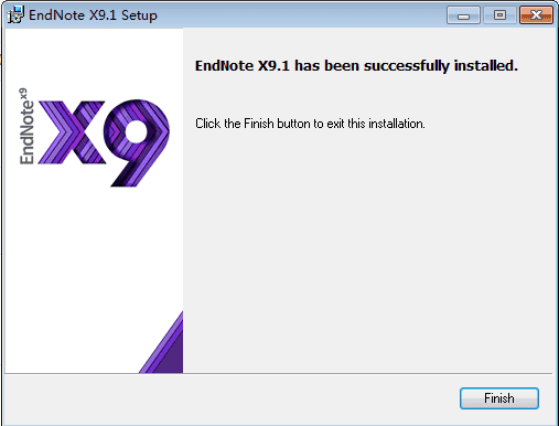 endnote x9.1【文献管理软件】中文破解版安装图文教程、破解注册方法