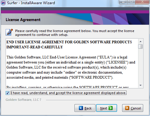 golden software surfer 18【三维建模绘图软件】英文破解版安装图文教程、破解注册方法