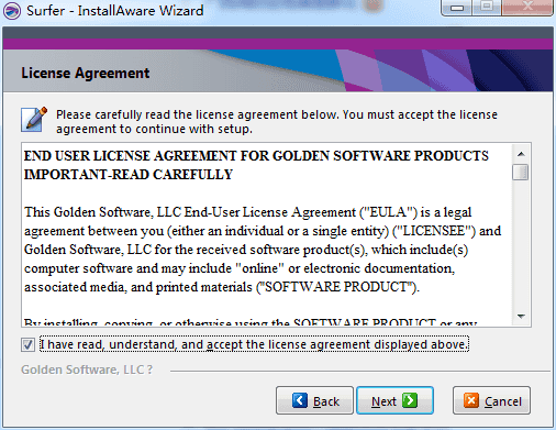 golden software surfer 20【3d立体建模软件】免费英文版下载安装图文教程、破解注册方法