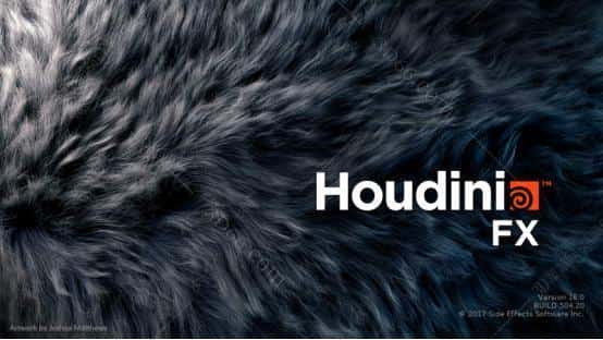 houdini17打开软件没有网格