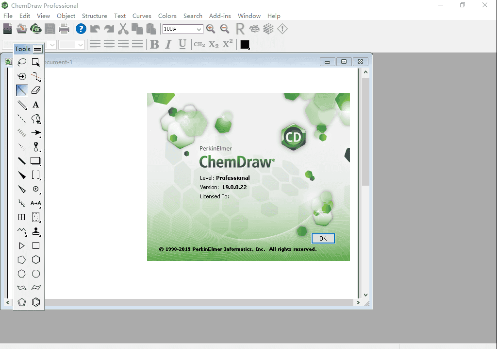 chemdraw 19【化学绘图软件】破解版下载安装图文教程、破解注册方法