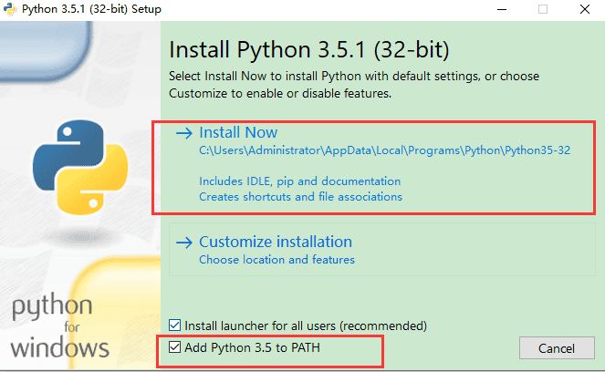 python3.5【python_v3.5.2】官方安全版安装图文教程、破解注册方法