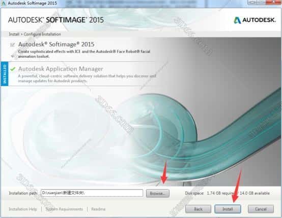autodesk softimage2015【softimage2015】破解版安装图文教程、破解注册方法
