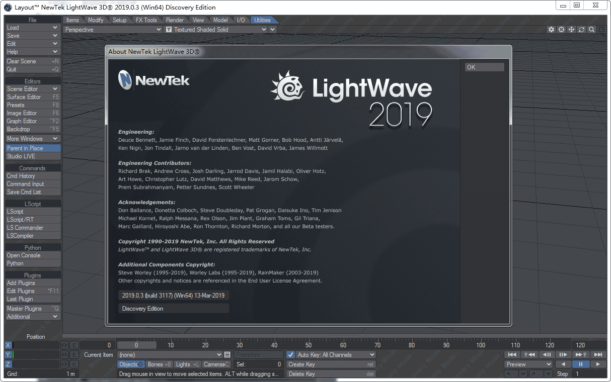 lightwave 3d 2019 【三维动画制作软件】英文破解版下载安装图文教程、破解注册方法